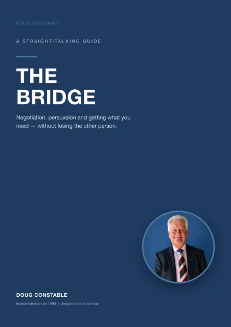 The Bridge — Negotiation, Persuasion and Getting What You Need