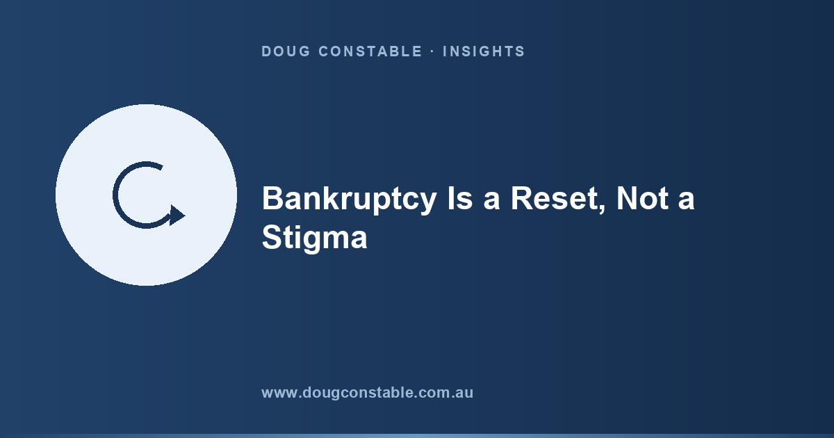 Bankruptcy Is a Reset, Not a Stigma — and I'd Know