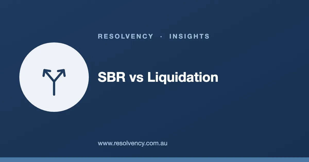 SBR vs Liquidation: Which Path Through Serious ATO Debt?