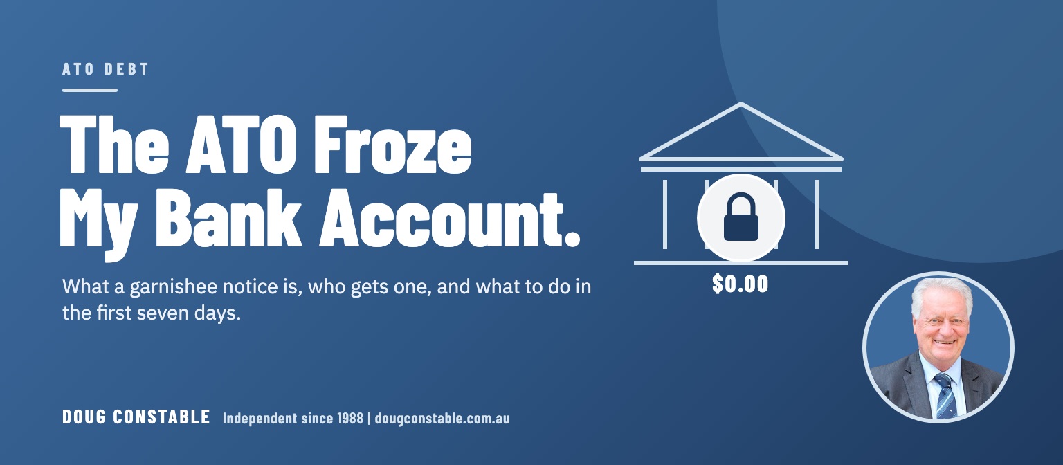 The ATO Froze My Bank Account. Now What?