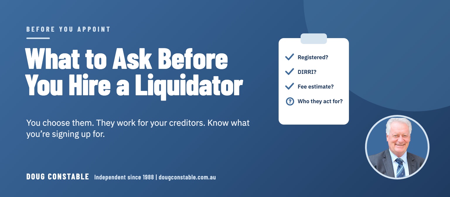 What to Ask Before You Hire a Liquidator