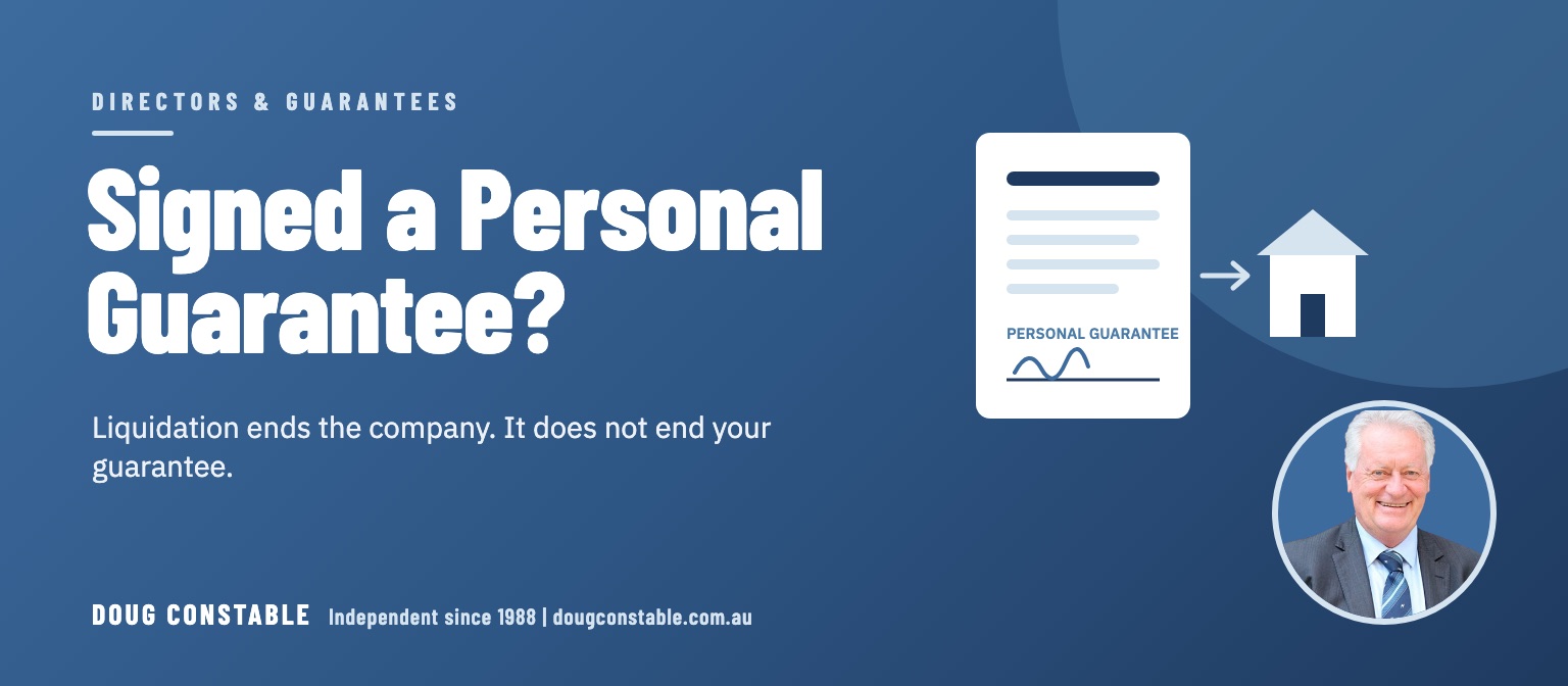 Signed a Personal Guarantee? Read This First