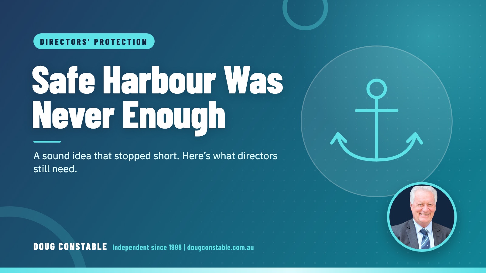 Safe Harbour Was a Start. It Was Never Enough.